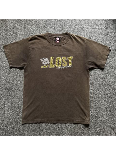 Other Designers Vintage - Vintage Lost Skateboard Sunfade Brown Tee 90s