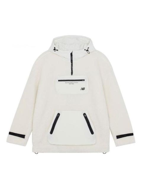 New Balance New Balance Hoodie 'White Black' 5CB42143-IV