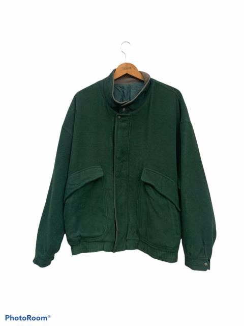 Other Designers Vintage - Vintage Skoal Bandit Wool Bomber Jacket