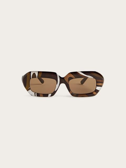 PUCCI RECTANGULAR SUNGLASSES