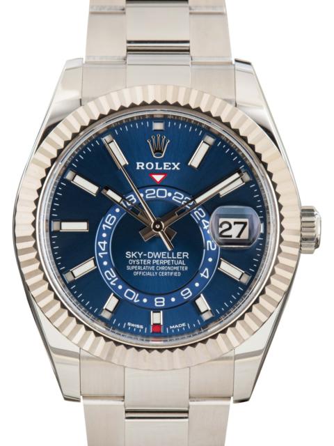 ROLEX Rolex Sky-Dweller 326934 Blue Index Dial