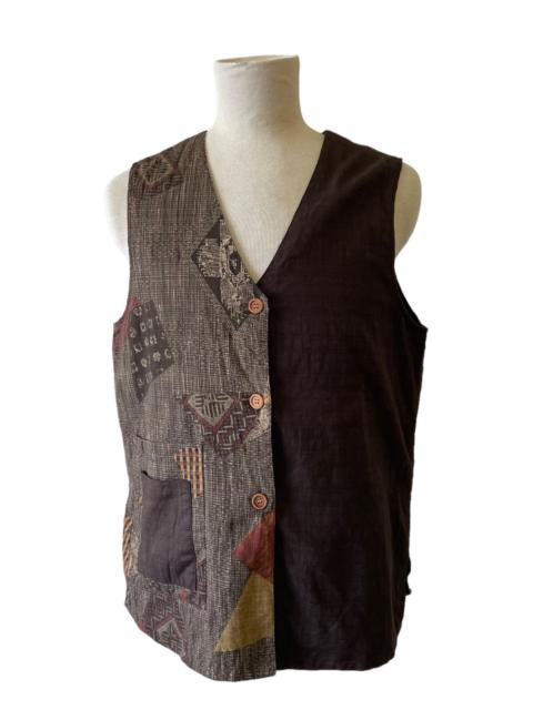 Other Designers Vintage Apricot Talking Vest