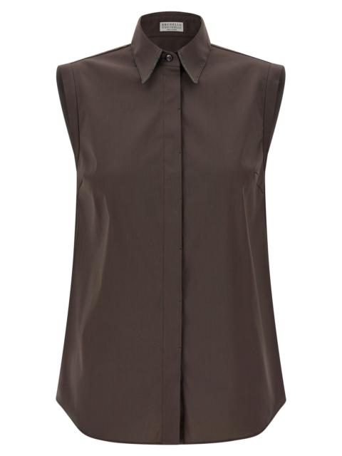 Brunello Cucinelli Brunello Cucinelli Women Sleeveless Shirt