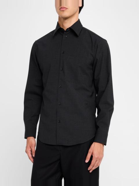 Men's Stretch Wool Sport Shirt