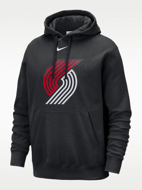 Nike Portland Trail Blazers Club Men's Nike NBA Pullover Hoodie
