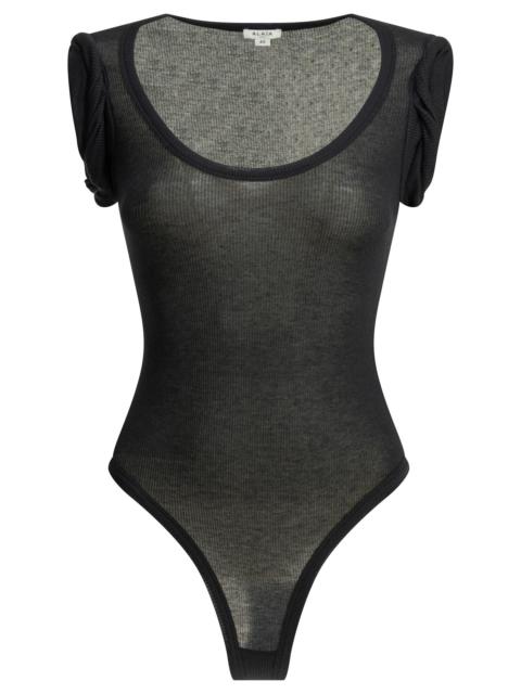 Alaïa Alaïa Cashmere Blend Bodysuit