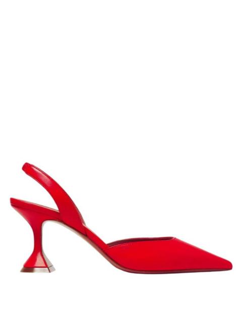 Amina Muaddi Amina Muaddi Holli Nappa Slingback Pumps