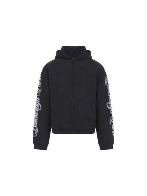 BALENCIAGA Balenciaga Regular Zip Up Hoodie Men