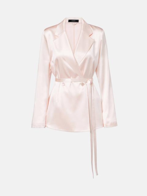 JOSEPH Joubert silk satin blazer
