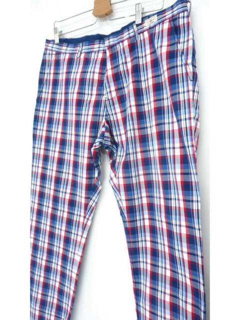 Other Designers Tommy Hilfiger Mercer Chino Straight Fit Nice Tartan Pants