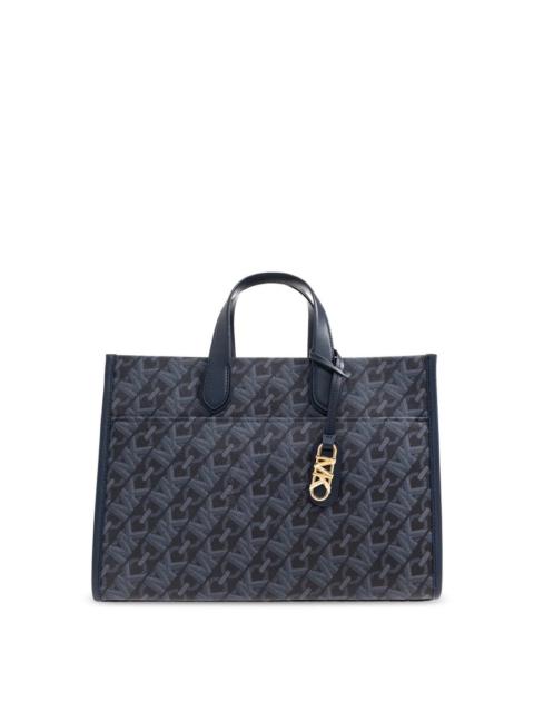 MICHAEL KORS Michael Kors All-Over Logo Print Tote Bag