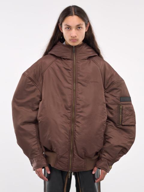 Oversized Nylon Puffer Jacket