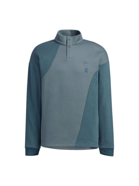 adidas adidas WUJI Warm Sweatshirts 'Teal' HY5848