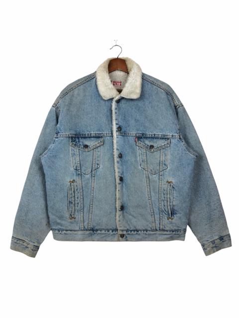 Other Designers Vintage - Vintage Levi’s Sherpa Denim Jacket
