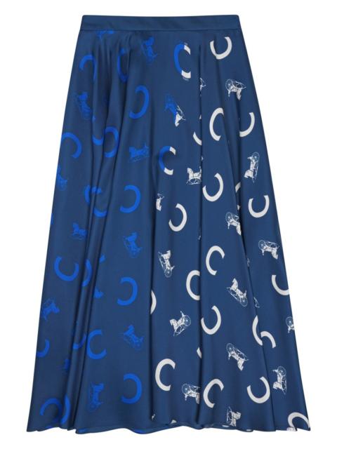 CELINE Celine Women Gonna In Twill Di Seta