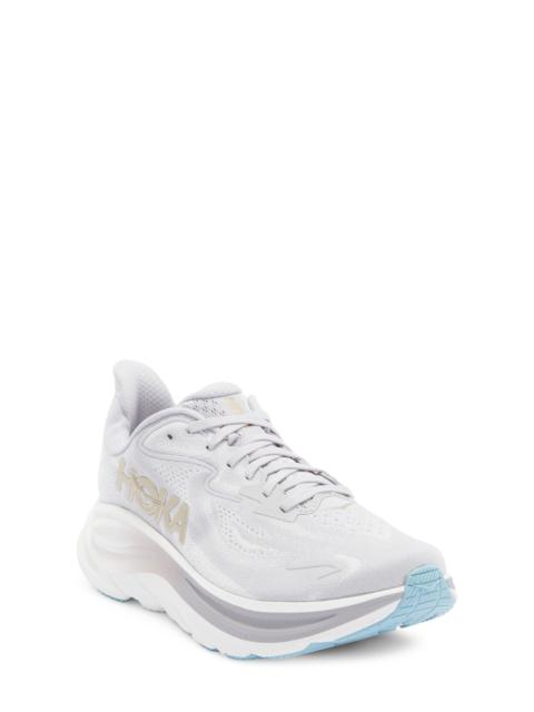 HOKA HOKA Clifton 10 Running Shoe in Ash Grey /Foggy Grey at Nordstrom