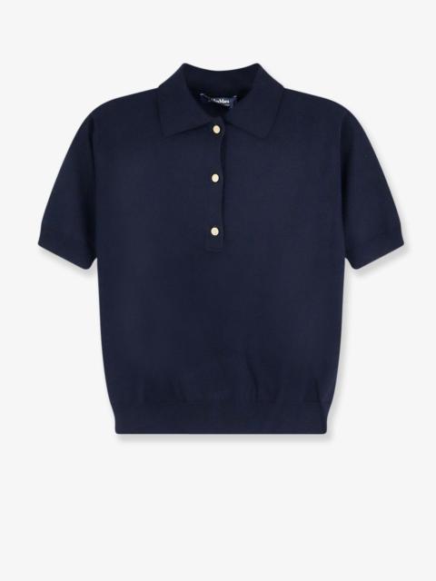 'S Max Mara 'S Max Mara Smmpomposa Polo Shirt Blue