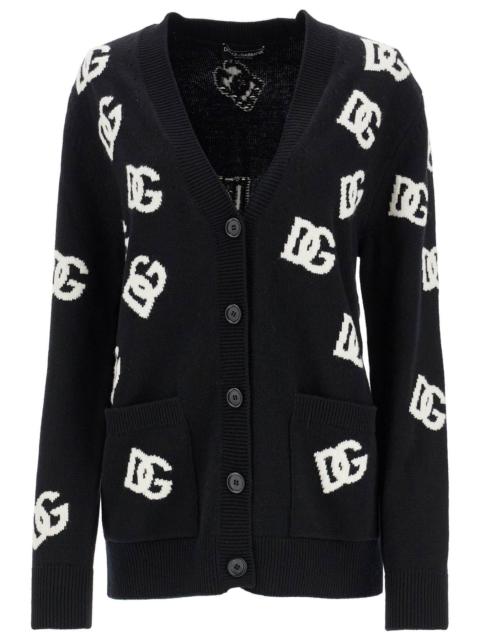 Dolce & Gabbana WOOLEN DG CARDIGAN