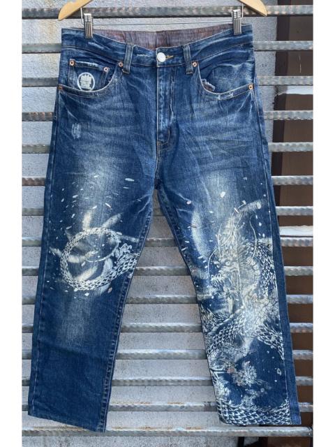 Other Designers If Six Was Nine - Karakuri Tamashi Sukajan Dragon Jeans