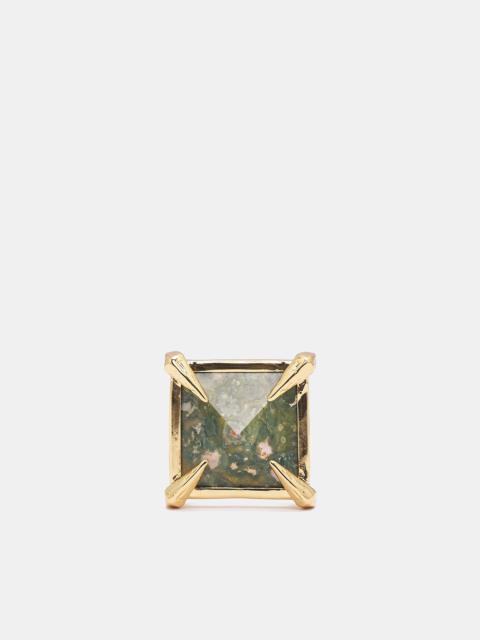 Roberto Cavalli Square Gem Ring