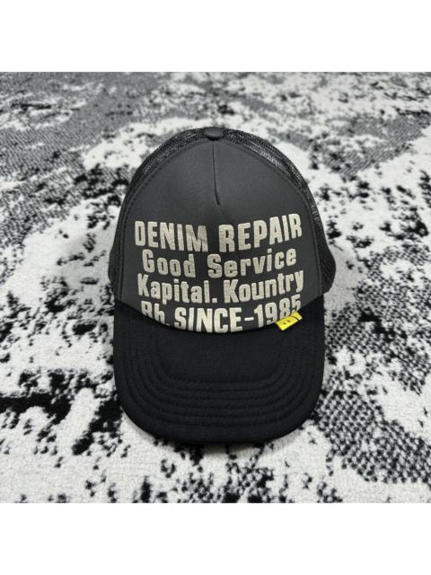 KAPITAL DENIM REPAIR SERVICE TRUCK CAP