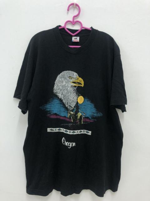 Other Designers Vintage OREGON Red Indian Mountain Panorama Habitat Shirt
