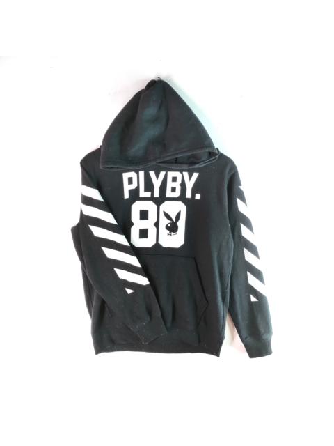 Other Designers PLAYBOY 80 Big Logo Spell Out Hoodie Sweatshirt