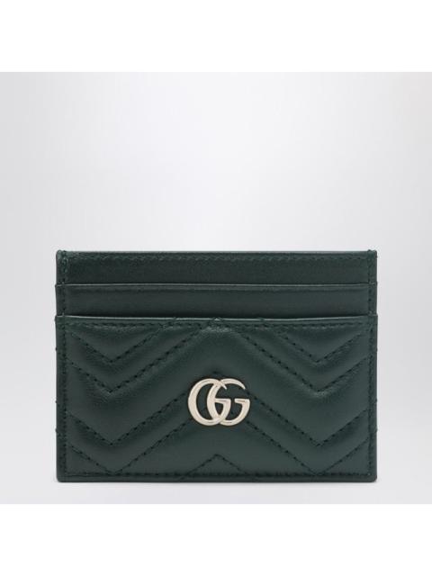 GUCCI Gucci Black Gg Marmont Card Holder Women