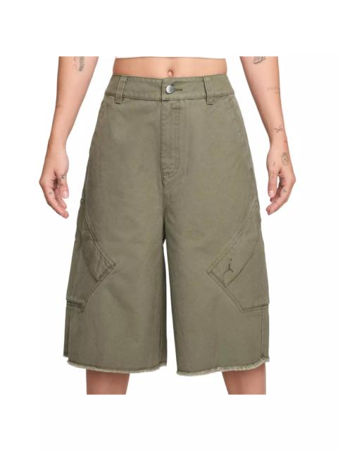 Jordan Women's Essentials Chicago Big Shorts - Olive