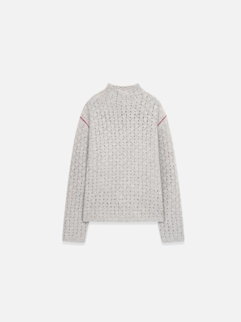 The Elder Statesman GLACIER WOMEN'S TEXTURE PULLOVER