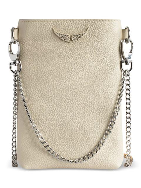 Zadig & Voltaire Rock Leather Phone Pouch