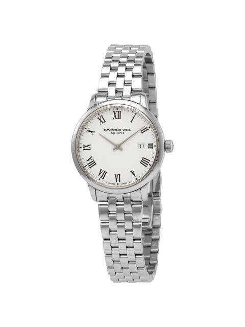 Raymond Weil - Raymond Weil Toccata Classic Quartz White Dial Ladies Watch 5985-ST-00300