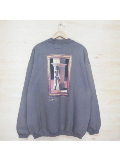 Other Designers Vintage 90s SMP Skateboard Big Logo Washed-Out Color Sweater Sweatshirt Pullover Jumper Made In USA