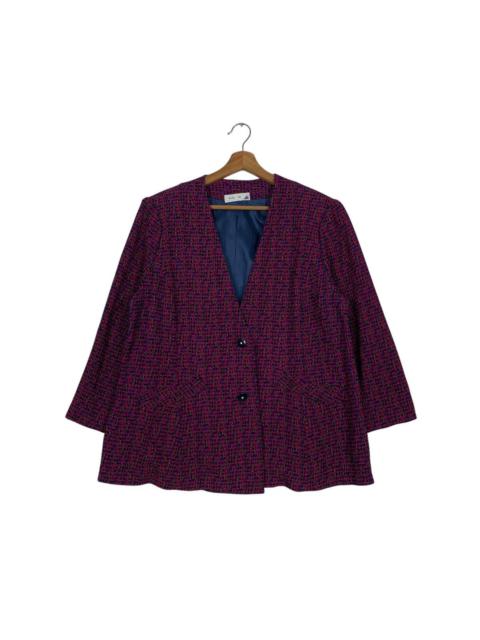 Other Designers Japanese Brand - Japanese Designer Masuko Iwai Women Tweed Jacket