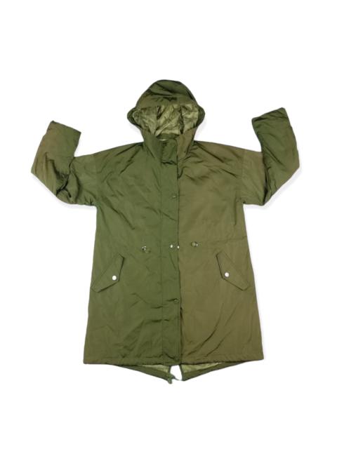 Other Designers Japanese Brand - East Boy Army Green Parka Fashion Street Dress
