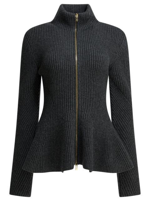 Alaïa Alaïa "peplum" Zipper Sweater