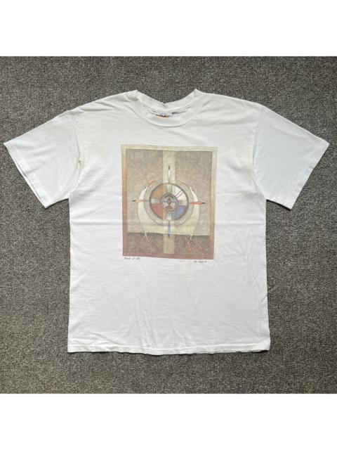 Other Designers Vintage - Vintage 90s Joe Geshick Circle Of Life Art Tee