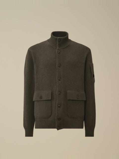 C.P. Company Lambswool GRS Buttoned Sweater