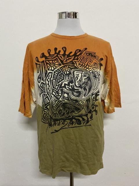 Other Designers Vintage - japan brand vtg paz d homme tie dye tshirt