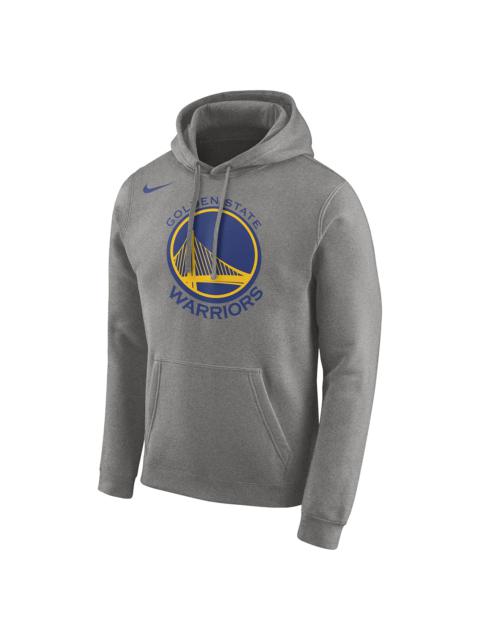 Nike WoNBA GSW Essential Logo Pullover Hoodie "Grey"