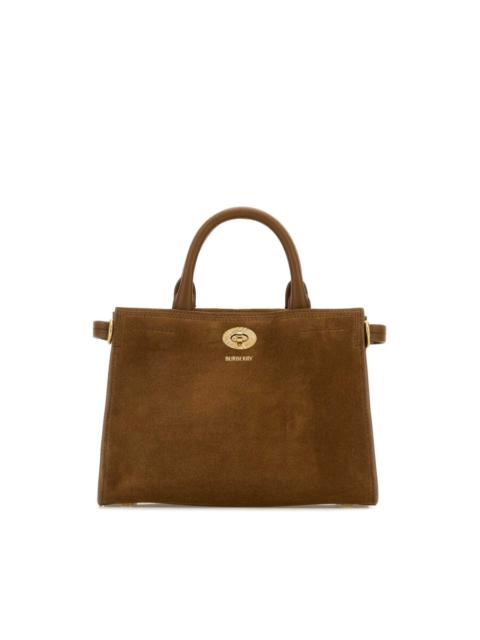 Burberry Burberry Brown Suede Mini Cotswolds Handbag