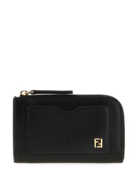 FENDI Fendi Women Card Case Pouch Vitello Grace/