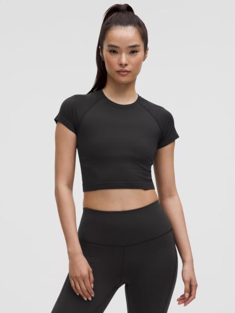 lululemon Swiftly Tech Cropped Short-Sleeve Shirt 2.0
