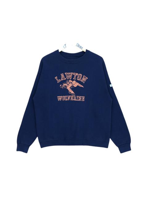 Other Designers Edwin - Vintage Edwin Lawton Wolverine Crewneck Sweatshirt