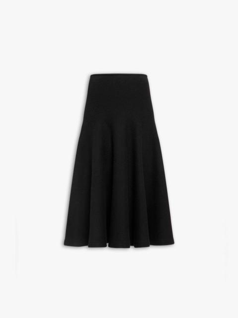 Alaïa CASHMERE KNIT FLARE SKIRT
