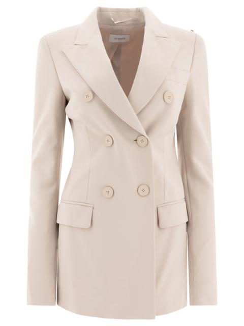 Other Designers Max Mara Sportmax Double-breasted Blazer With Spear Lapels