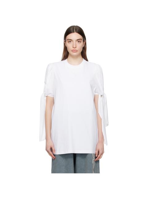 OPEN YY White Knotted T-Shirt