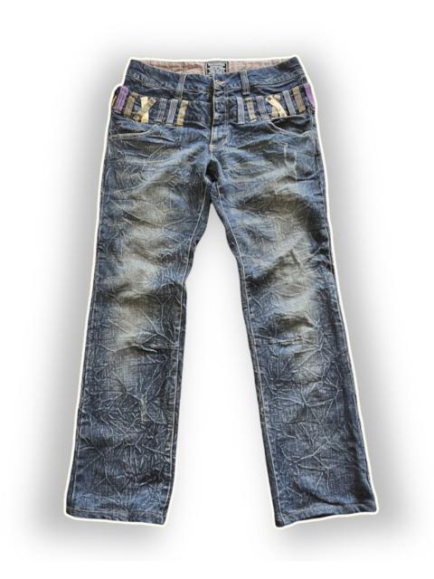 Alphanumeric - ALPHA NUMERIC DENIM JEANS CALIFORNIA BLEACH FASHION