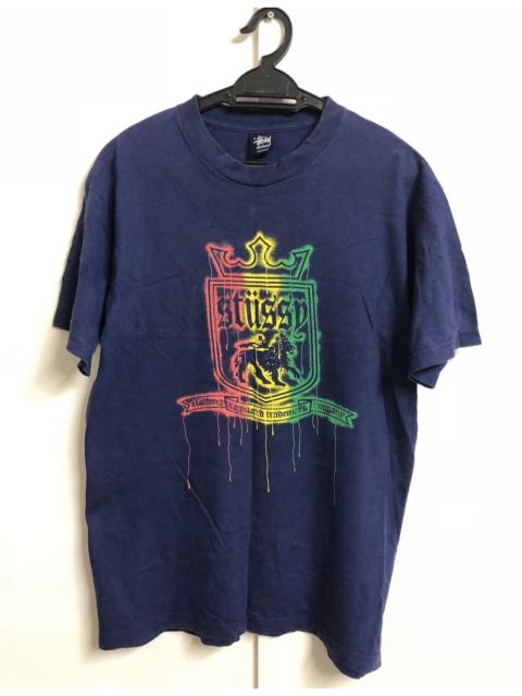 Other Designers Rare 90s Vintage STUSSY Rasta Bob Marley Shirt