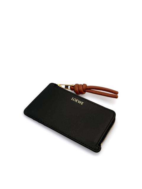 Loewe Knot leather card case